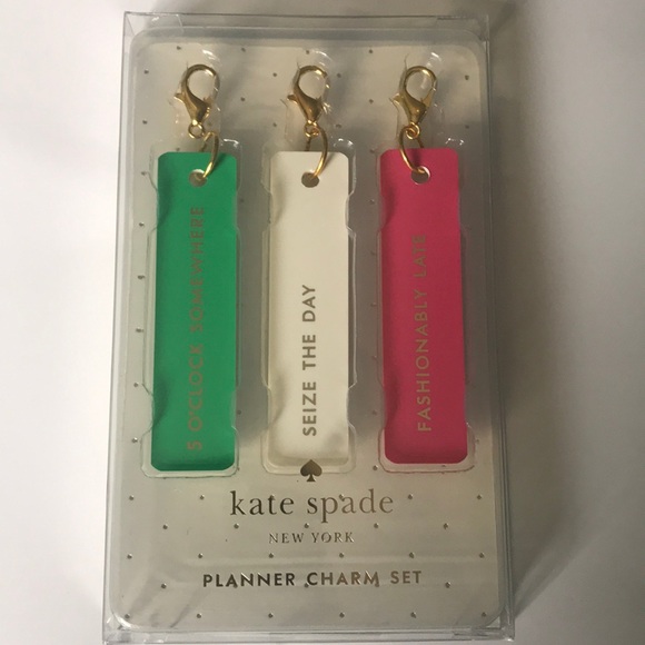 Kate Spade Planner Charm Set - Picture 3 of 3